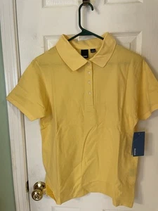 Camisa polo para mujer Reebok talla S color mantequilla - Imagen 1 de 8