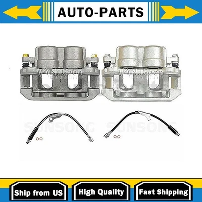 Front Brake Calipers Front Brake Hoses Line Fits 2003 Saturn Vue - Image 1 of 4