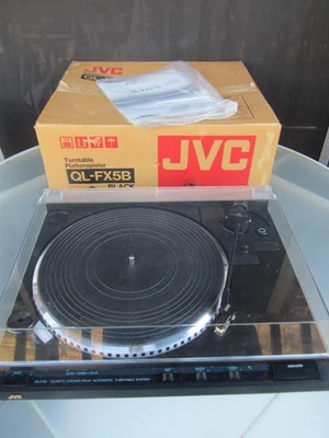 JVC QL-FX5B Quartz Locked Fully Automatic Turntable. 1986. Tested. Works fine - Image 1 of 4