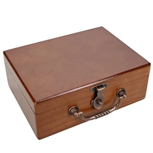 WE Games Holz Andenken Stash Box mit Old World Griff - Bild 1 von 6