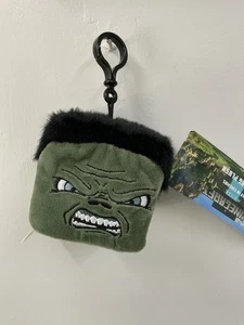Minecraft Film Zombie Plüsch Kopf Tasche Anhänger Clip Brandneu - Bild 1 von 6