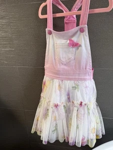 Monnalisa Skirt Girl 4T Multicoloured Pink Butterfly - Picture 1 of 4