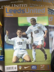 Leeds United Manchester City Programm 2004 - Bild 1 von 1