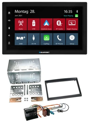 Blaupunkt MP3 Bluetooth DAB 2DIN USB Autoradio für Peugeot Expert 207 307 Partne - Bild 1 von 4