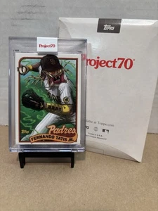Tarjeta Padres Fernando Tatis Jr. 2021 Topps Project 70 #411 Alex Pardee Predator - Imagen 1 de 3