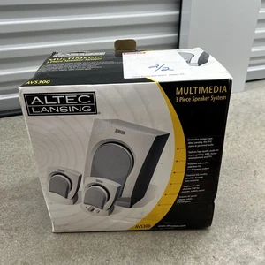 Vintage Altec Lansing Multimedia Computer Speaker System AVS300 - Picture 1 of 5