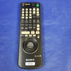 Sony RMT-D112A Remote Control for DVD Player Multi-Function Button Layout Black - Picture 1 of 5