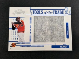 Willie McCovey 2005 Absolute Tools Of The Trade Jumbo Jersey Relic 100/100 - Bild 1 von 2
