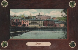The Wier Weir, Fermoy, Cork, Ireland Postcard 1909 - Picture 1 of 2