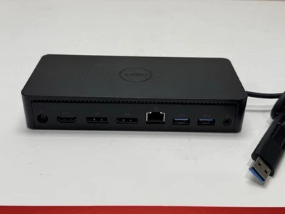 Estación de acoplamiento Dell WD19TB 19,5 V con adaptador de corriente de 13 W Foto 1 de 4