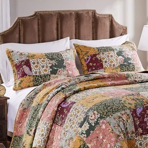 Greenland Home Fashions Antique Chic Standard Sham, Multicolor 20"  - Picture 1 of 2