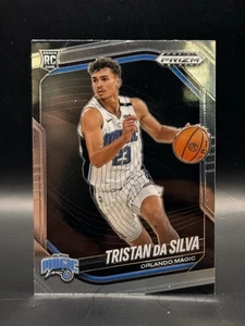 TRISTAN DA SILVA - 2024-25 Prizm Black Basketball #87 - ROOKIE CARD - Picture 1 of 2