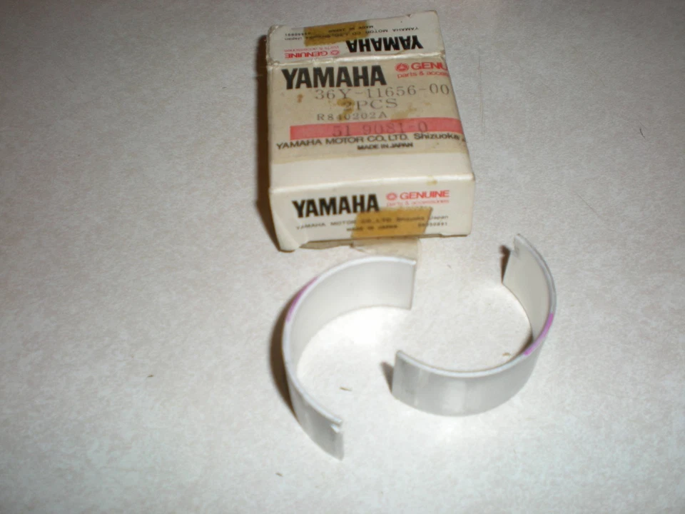New NOS Genuine Yamaha Connecting Rod Plane Bearing XS 360 400 FJ 1100 1200  - Image 1 of 1