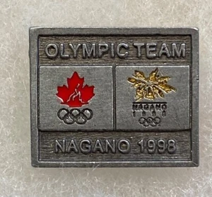 1998 NAGANO Olympic Team Pin CANADA NOC Special Edition!!! - Foto 1 di 2