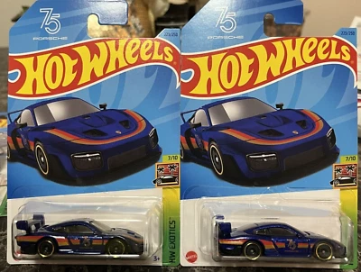 批量 (2) 2023 风火轮 Exotics PORSCHE 935 — 第 1/2 张图片