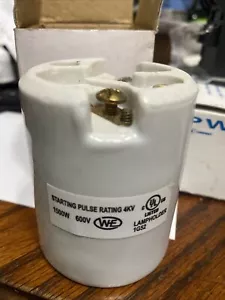 NEW WE 1G52 LAMPHOLDER 600V VOLT 1500W WATTS - Picture 1 of 3