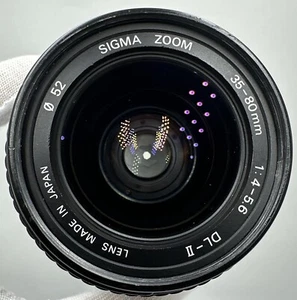 Sigma 35-80mm f/ 4-5.6 DL II lens, SAF Bayonet for Sigma - Picture 1 of 16