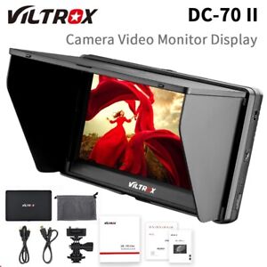 Viltrox 7'' DC-70II 4K Clip-On HD LCD HDMI AV Camera Video Monitor For DSLR Live