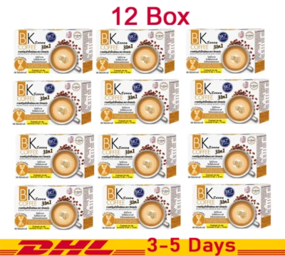 12 Caja BK7 Pérdida de Peso Rápida Café Dieta Adelgazante Café Bebida Quema Grasa Foto 1 de 4