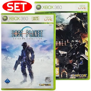Lost Planet 1 & 2 BUNDLE Xbox 360 Spiel Spiele Paket OVP Komplett + Anleitung - Bild 1 von 7