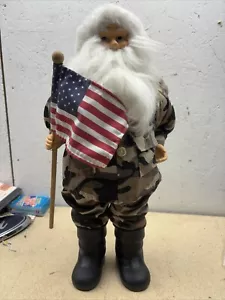 Amerikanischer Weihnachtsmann Solider Ornament - Bild 1 von 24