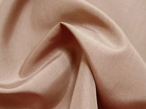 Gorgeous MOCHA BROWN COFFEE Light Weight TAFFETA Poly Fabric - Picture 1 of 4
