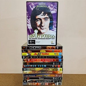 Classic Aussie Movies 14 x Movie DVD Bundle #1 - Aus Region 4 - Picture 1 of 6
