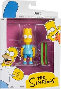 Figura de acción Bart Los Simpson escala 5" con camisa azul y monopatín EN STOCK - Imagen 1 de 3