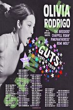OLIVIA RODRIGO 12X18 GUTS WORLD TOUR POSTER 2024 LIVE BAND CONCERT 1