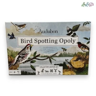 Audubon Bird Spotting Opoly Collectors Edition Monopoly Game NEW SEALED - Image 1 of 3