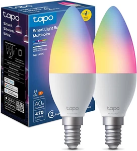 L430C Lampadina Alexa E14 Multicolore E Dimmerabile a Doppio Strato, 2500-6500K, - Foto 1 di 12