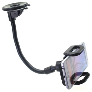 For Galaxy S20/S21/S23/S24/FE - Car Mount Dash Windshield Holder Cradle Swivel - Picture 1 of 8