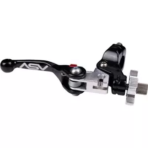 ASV F4 Drum Brake Lever Silver Black including perch - Picture 1 of 7