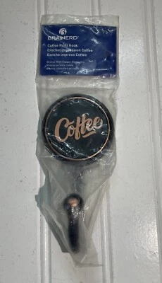 Brainerd Gancho de Pared de Café Toalla de Plato Chaqueta Perchero NUEVO Foto 1 de 4