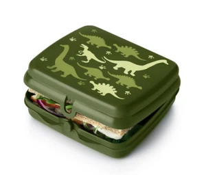 Tupperware eco+ Sandwichbox Schule Brotdose NEU Dino - Bild 1 von 1