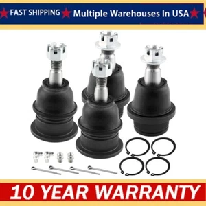 4pcs Front Upper Lower Ball Joints For Escalade Avalanche Silverado 1500 Tahoe - Picture 1 of 6