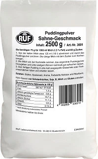 Ruf Puddingpulver Sahne Beutel 2,5kg - Bild 1 von 1