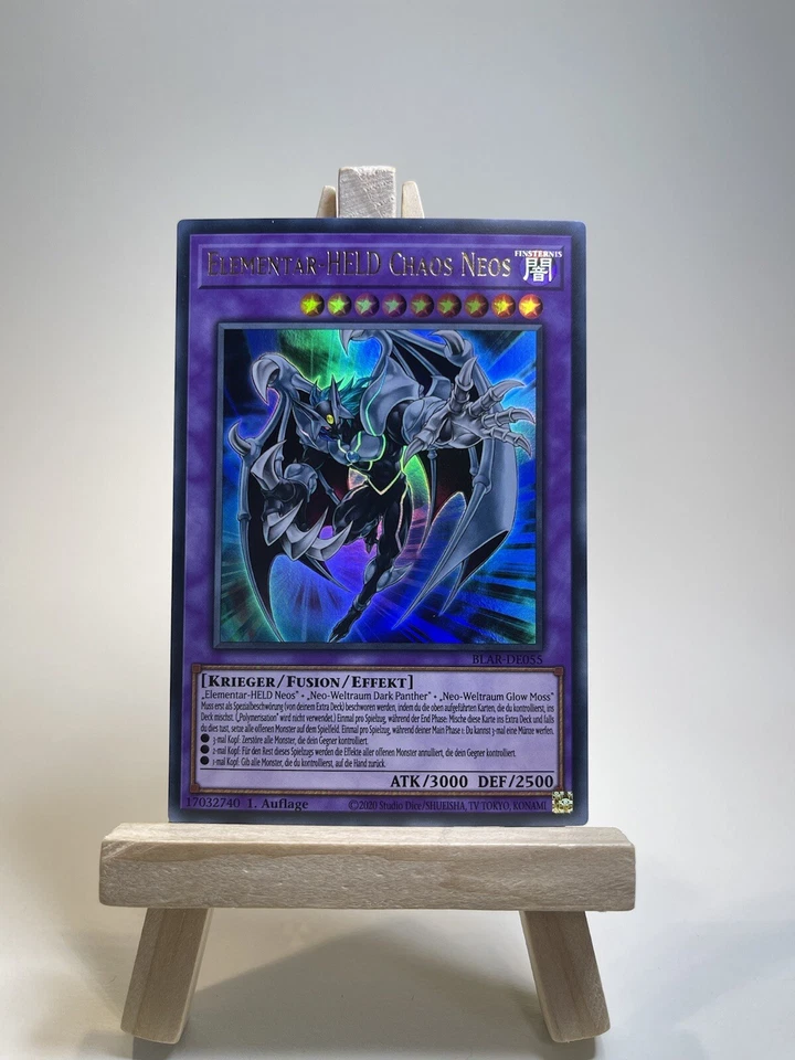 Yu-Gi-Oh! Elementar-HELD Chaos Neos, BLAR-DE055, Ultra Rare, 1. Auflage, NM - Bild 1 von 1