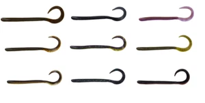 Savage 10" Razorback Worm - Choice of Colors - Picture 1 of 10