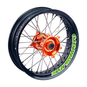 Pegatinas gráficas Supermoto ruedas de 17 pulgadas para Kawasaki KX 450F KXF 450 KX500 - Imagen 1 de 11