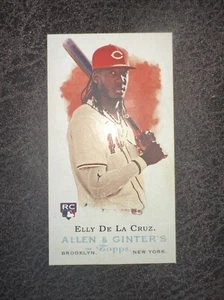 2024 Topps Allen & Ginter Mini #RD-1 Elly De La Cruz Rookie Design Variation RC - Picture 1 of 2