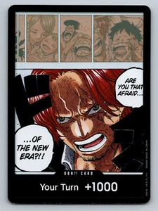 One Piece Emperors DON Card Shanks ENGLISH op09 T7 - Bild 1 von 2