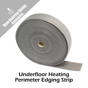 Underfloor Heating Perimeter Screed Edge Strip Length Options 5mm x 100mm - Picture 1 of 12
