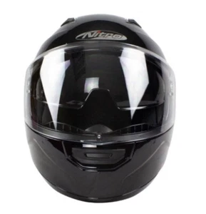 NITRO F342 MOTORCYCLE HELMET SUN VISOR BLACK - Picture 1 of 1