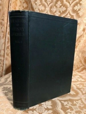 1920 The Letters of Henry James, Volume 1 Antique Book Percy Lubbock Classics Foto 1 de 3
