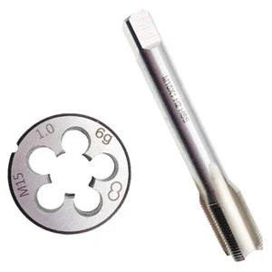 M15 x 1 Tap & Die Set RH Right Hand M15 x 1mm Metric Thread Tap Die TOOL - Picture 1 of 7