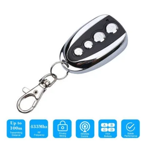 Handsender 4 Taste Tor Garagentor Öffner Fernbedienung 433MHZ Rollen Funk 1PCS - Bild 1 von 7
