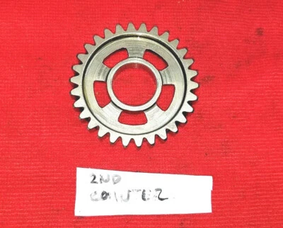 KTM 125 MX 1991 TRANSMISIÓN ENGRANAJE CONTRAEJE CONTRAEJE EJE SEGUNDO Foto 1 de 3