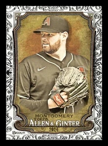 2024 Topps Allen & Ginter JORDAN MONTGOMERY FOIL FILAGREE #133 - Picture 1 of 2