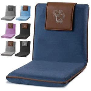 Adjustable Japanese Floor Chair with Back Support for Adults | Premium Medita... - Picture 1 of 6